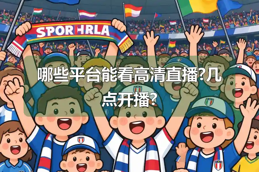 哪些平台能看高清直播?几点开播?